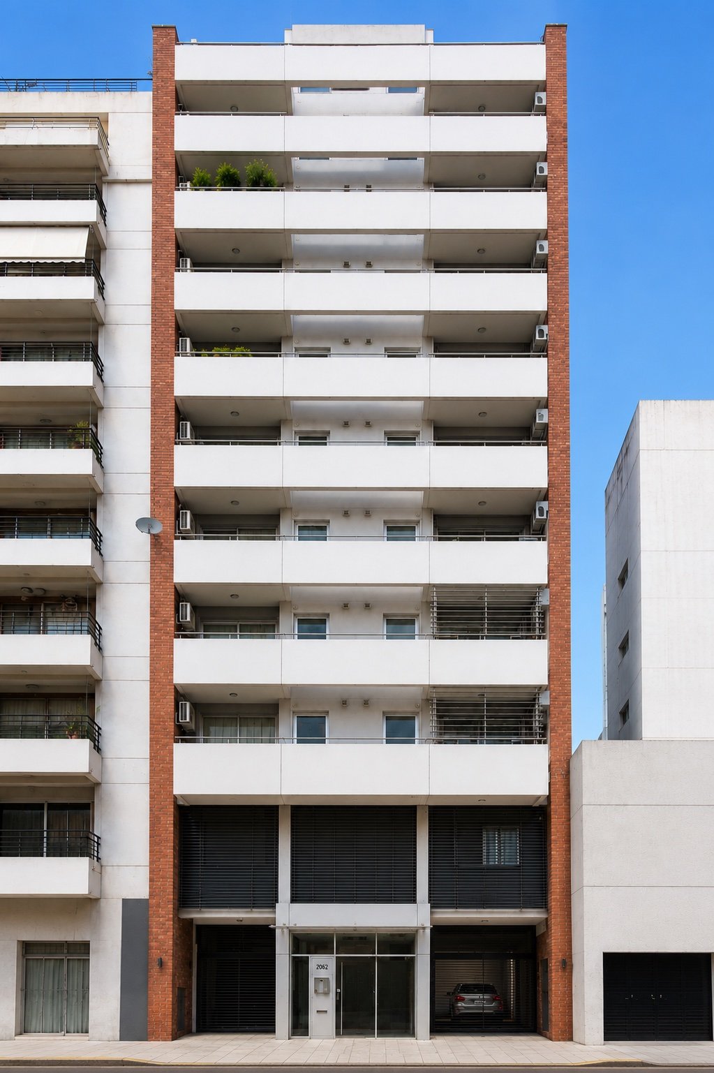 Vista del edificio Avellaneda 742